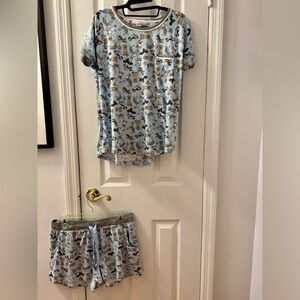 Women pajamas with dogs